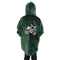 Snuggs Kids Blanket Hoodie Dark Green مدفع رمضان